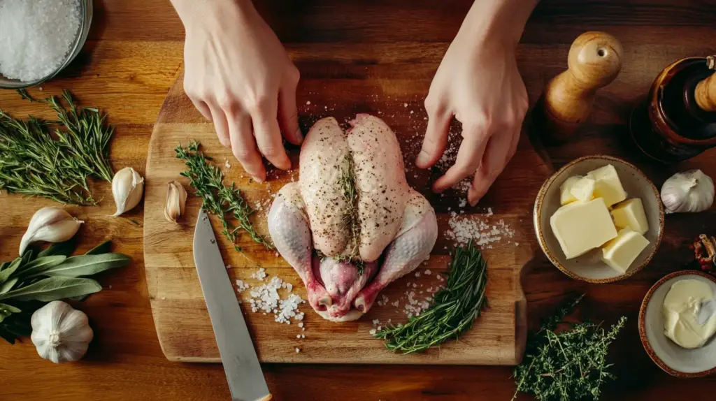 Recette de pintade preparation